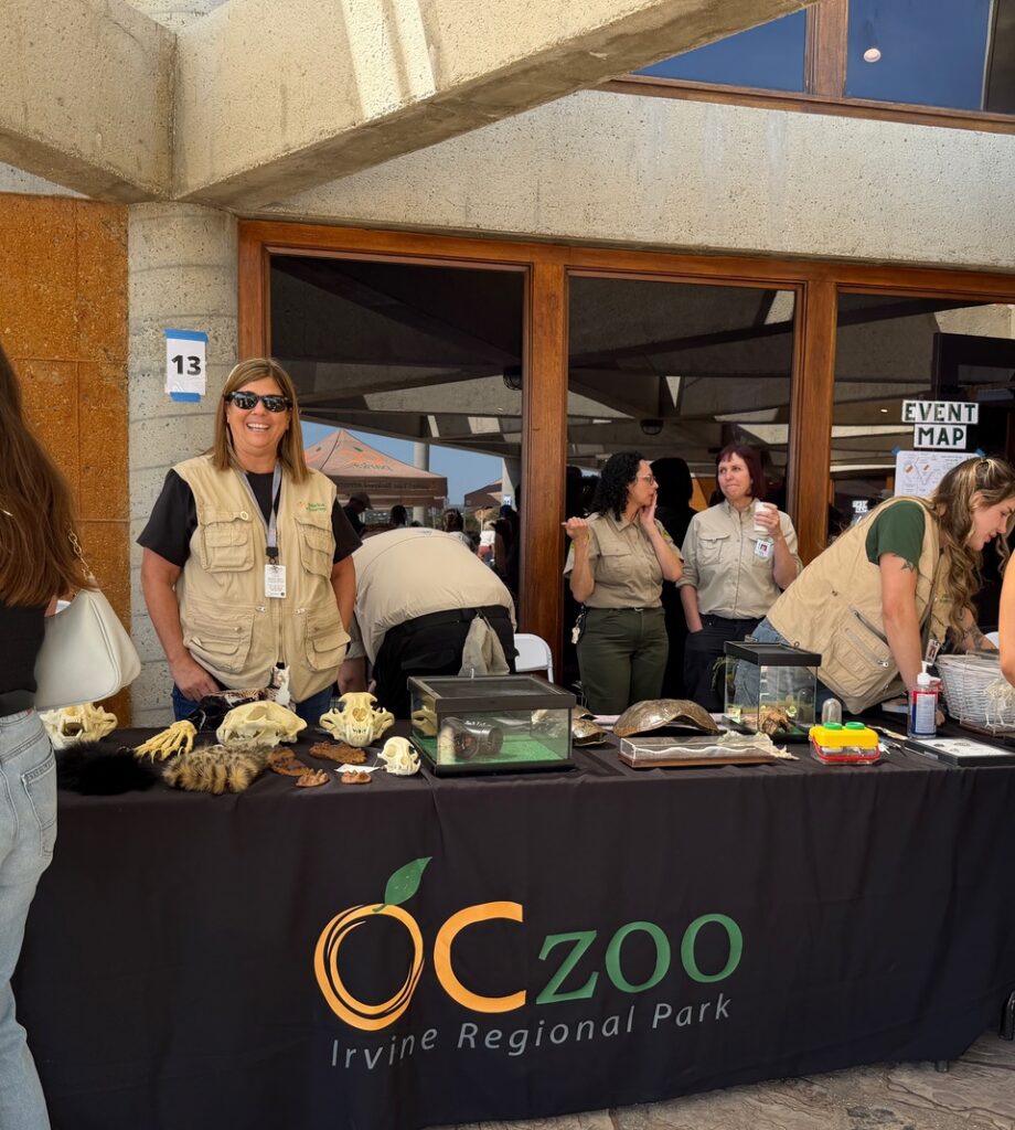OC Zoo Keepers, Naturalists and staff having a Happy Earth Day at Muth Center